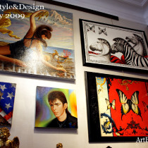 Exhibition at Artifex Style and Design Showroom in Turin.Italy 2009